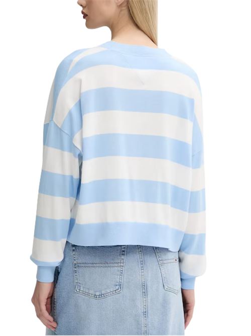 Cardigan in cotone a righe Tommy Jeans | DW0DW20968C1T
